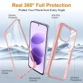 Калъф за телефон за Xiaomi Redmi Note 17 4G / Redmi Note 17 5G ColorVerse 360 Series с протектор за дисплей - Techsuit - Розов