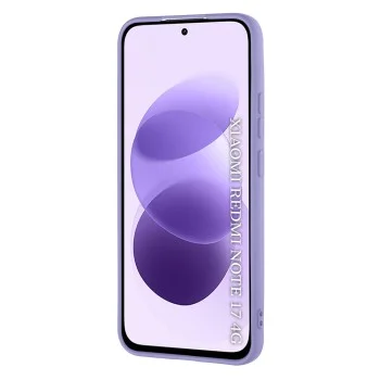 Калъф за телефон за Xiaomi Redmi Note 17 4G / Redmi Note 17 5G SoftFlex - Techsuit - Светлолилав
