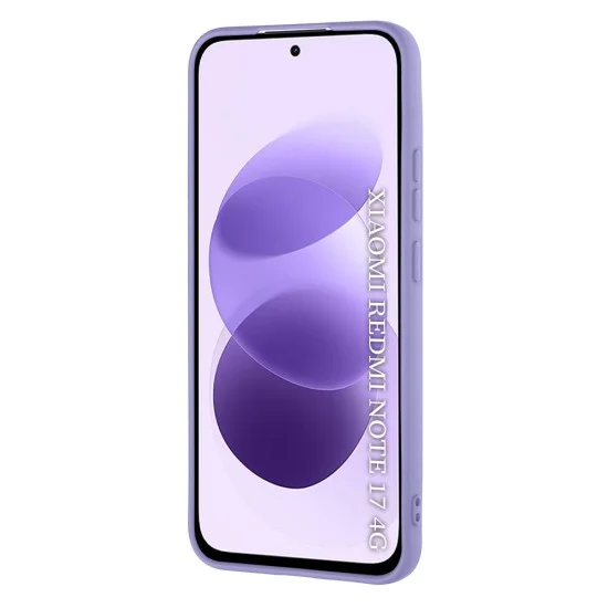 Калъф за телефон за Xiaomi Redmi Note 17 4G / Redmi Note 17 5G SoftFlex - Techsuit - Светлолилав