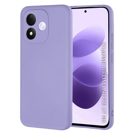 Калъф за телефон за Xiaomi Redmi Note 17 4G / Redmi Note 17 5G SoftFlex - Techsuit - Светлолилав