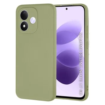 Калъф за телефон за Xiaomi Redmi Note 17 4G / Redmi Note 17 5G SoftFlex - Techsuit - Зелен матча