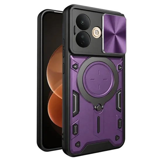 Калъф за телефон за Xiaomi Redmi Note 17 Pro 5G CamGuard Pro - Techsuit - Лилав