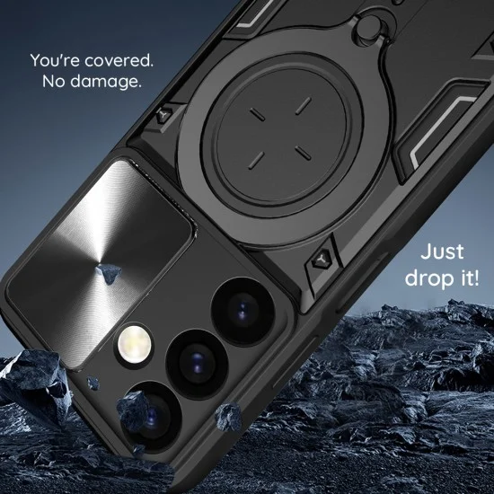 Калъф за телефон за Xiaomi Redmi Note 17 Pro 5G CamGuard Pro - Techsuit - Лилав
