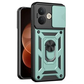 Калъф за телефон за Xiaomi Redmi Note 17 Pro 5G CamShield Series - Techsuit - Зелен