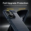Калъф за телефон за Xiaomi Redmi Note 17 Pro 5G Carbon Silicone - Techsuit - Син