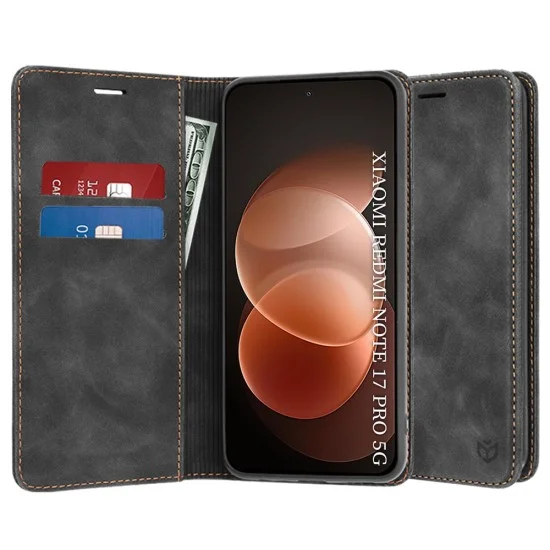 Калъф за телефон за Xiaomi Redmi Note 17 Pro 5G Confy Cover - Techsuit - Черен