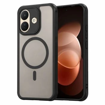 Калъф за телефон за Xiaomi Redmi Note 17 Pro 5G HaloFrost II MagSafe - Techsuit - Черен
