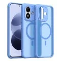 Калъф за телефон за Xiaomi Redmi Note 17 Pro 5G HaloFrost II MagSafe - Techsuit - Небесносин
