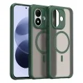 Калъф за телефон за Xiaomi Redmi Note 17 Pro 5G HaloFrost II MagSafe - Techsuit - Зелен