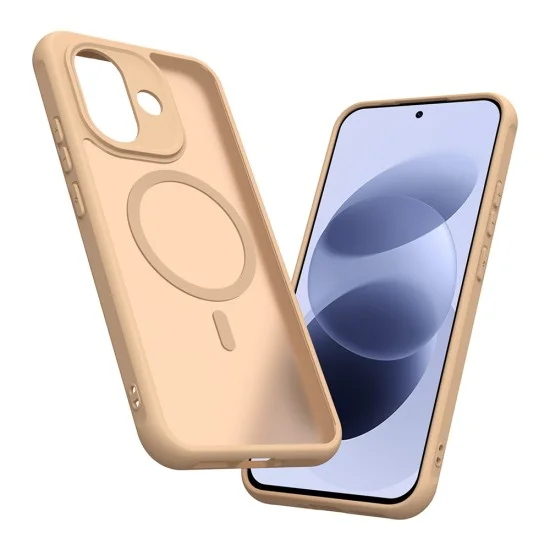 Калъф за телефон за Xiaomi Redmi Note 17 Pro 5G HaloFrost II MagSafe - Techsuit - Златист
