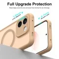 Калъф за телефон за Xiaomi Redmi Note 17 Pro 5G HaloFrost II MagSafe - Techsuit - Златист