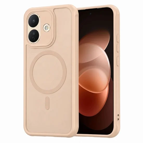 Калъф за телефон за Xiaomi Redmi Note 17 Pro 5G HaloFrost II MagSafe - Techsuit - Златист
