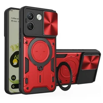 Калъф за телефон за Xiaomi Redmi Note 17 Pro Max CamGuard Pro - Techsuit - Червен