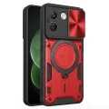 Калъф за телефон за Xiaomi Redmi Note 17 Pro Max CamGuard Pro - Techsuit - Червен