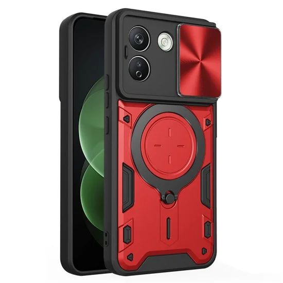 Калъф за телефон за Xiaomi Redmi Note 17 Pro Max CamGuard Pro - Techsuit - Червен