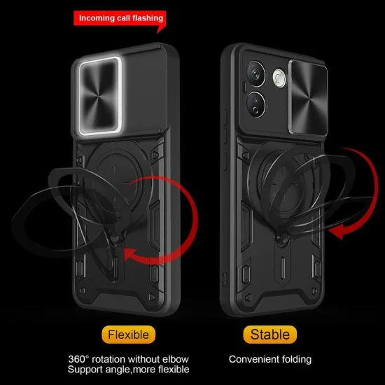 Калъф за телефон за Xiaomi Redmi Note 17 Pro Max CamGuard Pro - Techsuit - Лилав