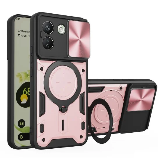 Калъф за телефон за Xiaomi Redmi Note 17 Pro Max CamGuard Pro - Techsuit - Розово злато