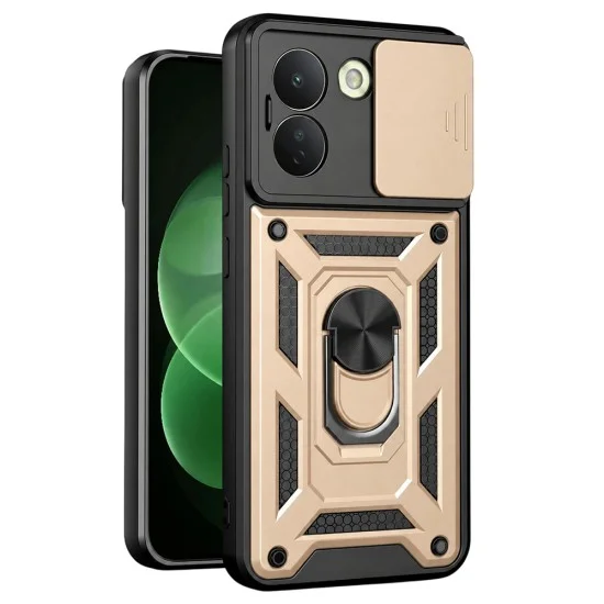 Калъф за телефон за Xiaomi Redmi Note 17 Pro Max CamShield Series - Techsuit - Златист