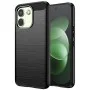 Калъф за телефон за Xiaomi Redmi Note 17 Pro Max Carbon Silicone - Techsuit - Черен
