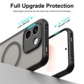 Калъф за телефон за Xiaomi Redmi Note 17 Pro Max HaloFrost II MagSafe - Techsuit - Черен