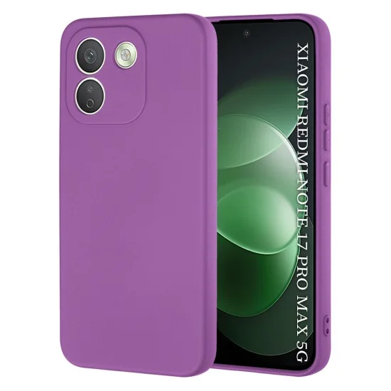 Калъф за телефон за Xiaomi Redmi Note 17 Pro Max SoftFlex - Techsuit - Лилав