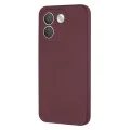 Калъф за телефон за Xiaomi Redmi Note 17 Pro Max SoftFlex - Techsuit - Сливовочервен
