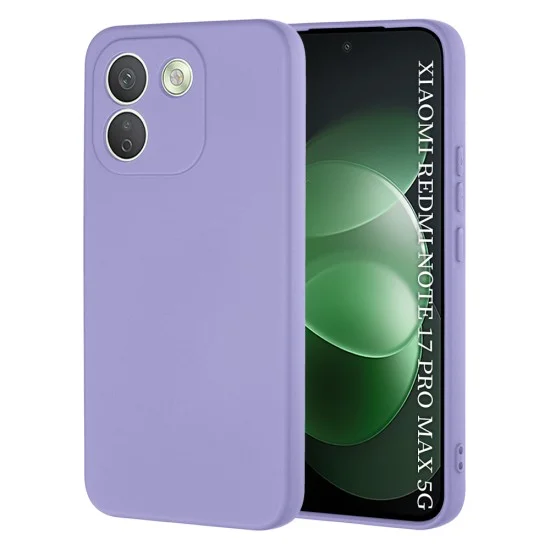 Калъф за телефон за Xiaomi Redmi Note 17 Pro Max SoftFlex - Techsuit - Светлолилав