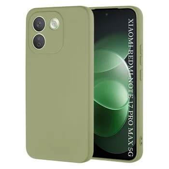 Калъф за телефон за Xiaomi Redmi Note 17 Pro Max SoftFlex - Techsuit - Зелен матча