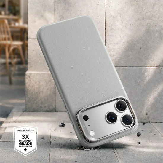 Калъф за телефон за iPhone 18 Pro Max / iPhone 17 Pro Max Atelier Magnetic Kickstand - ESR - Сив