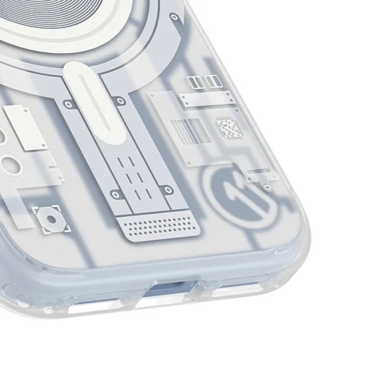 Калъф за телефон за iPhone 18 Pro Max / iPhone 17 Pro Max C11 Ultra Hybrid MagFit Element (ACS12307) - Spigen - Бял