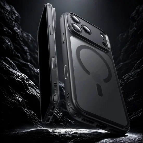 Калъф за телефон за iPhone 18 Pro Max / iPhone 17 Pro Max Classic Hybrid HaloLock - ESR - Матиран черен