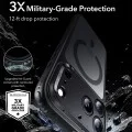 Калъф за телефон за iPhone 18 Pro Max / iPhone 17 Pro Max Classic Hybrid HaloLock - ESR - Матиран черен