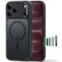 Калъф за телефон за iPhone 18 Pro Max / iPhone 17 Pro Max Classic Hybrid HaloLock - ESR - Матиран черен