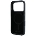 Калъф за телефон за iPhone 18 Pro Max / iPhone 17 Pro Max Grained Leather C Head Metal MagSafe (KLHMP18X6PSCHLK) - Karl Lagerfeld - Черен