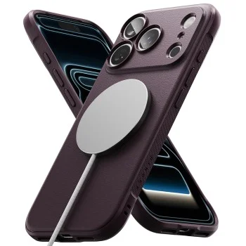 Калъф за телефон за iPhone 18 Pro Max / iPhone 17 Pro Max Onyx MagSafe - Ringke - Тъмна череша