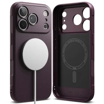 Калъф за телефон за iPhone 18 Pro Max / iPhone 17 Pro Max Onyx MagSafe - Ringke - Тъмна череша