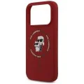 Калъф за телефон за iPhone 18 Pro Max / iPhone 17 Pro Max Silicone KC Body Ring MagSafe (KLHMP18XSCMKCRHR) - Karl Lagerfeld - Червен