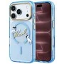 Калъф за телефон за iPhone 18 Pro Max / iPhone 17 Pro Max IML Choupette and Karl Script Logo MagSafe (KLHMP18X5HKSCAL) - Karl Lagerfeld - Светлосин