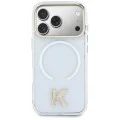 Калъф за телефон за iPhone 18 Pro Max / iPhone 17 Pro Max IML K Head Logo MagSafe (KLHMP18X5HTMKHDH) - Karl Lagerfeld - Прозрачен