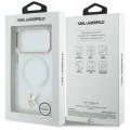 Калъф за телефон за iPhone 18 Pro Max / iPhone 17 Pro Max IML K Head Logo MagSafe (KLHMP18X5HTMKHDH) - Karl Lagerfeld - Прозрачен