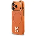 Калъф за телефон за iPhone 18 Pro Max / iPhone 17 Pro Max IML K Head Logo MagSafe (KLHMP18X5HTMKHDO) - Karl Lagerfeld - Оранжев