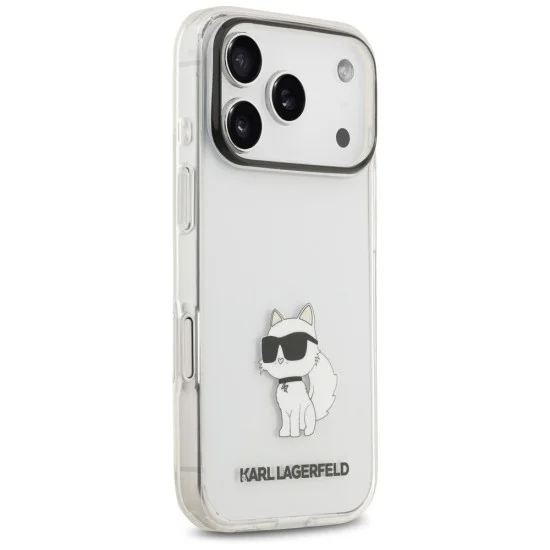 Калъф за телефон за iPhone 18 Pro Max / iPhone 17 Pro Max IML NFT Choupette (KLHCP18XHNCHTCT) - Karl Lagerfeld - Прозрачен