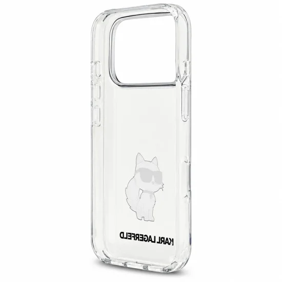 Калъф за телефон за iPhone 18 Pro Max / iPhone 17 Pro Max IML NFT Choupette (KLHCP18XHNCHTCT) - Karl Lagerfeld - Прозрачен