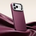 Калъф за телефон за iPhone 18 Pro / iPhone 17 Pro Atelier Magnetic Kickstand - ESR - Матирано бордо