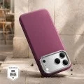 Калъф за телефон за iPhone 18 Pro / iPhone 17 Pro Atelier Magnetic Kickstand - ESR - Матирано бордо