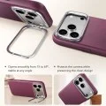Калъф за телефон за iPhone 18 Pro / iPhone 17 Pro Atelier Magnetic Kickstand - ESR - Матирано бордо