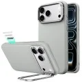 Калъф за телефон за iPhone 18 Pro / iPhone 17 Pro Atelier Magnetic Kickstand - ESR - Сив