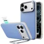 Калъф за телефон за iPhone 18 Pro / iPhone 17 Pro Atelier Magnetic Kickstand - ESR - Светлосин