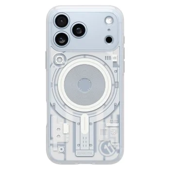 Калъф за телефон за iPhone 18 Pro / iPhone 17 Pro C11 Ultra Hybrid MagFit Element (ACS12308) - Spigen - Бял