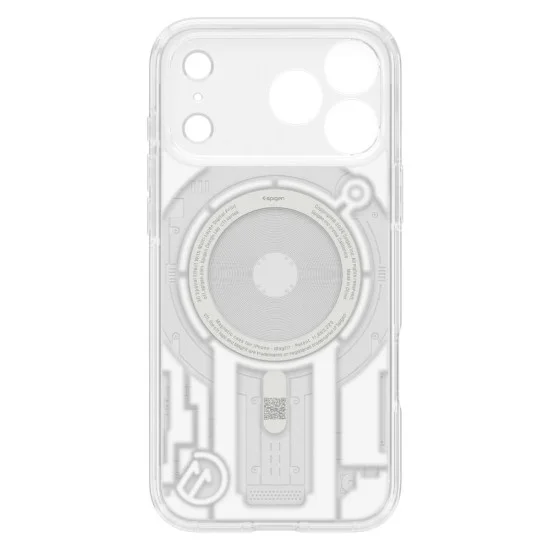 Калъф за телефон за iPhone 18 Pro / iPhone 17 Pro C11 Ultra Hybrid MagFit Element (ACS12308) - Spigen - Бял